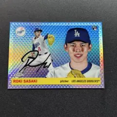 2026年最新】topps chrome 佐々木朗希の人気アイテム - メルカリ