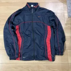 Nike Fit フルジップジャケット ネイビー/レッド
