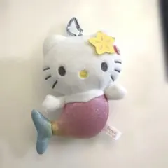ハローキティ 人魚 マスコット ぬいぐるみ　当たりくじ