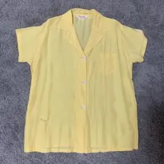 60’s vintage 開襟 silk shirts