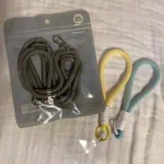 スマートフォン用ストラップ 3点セット