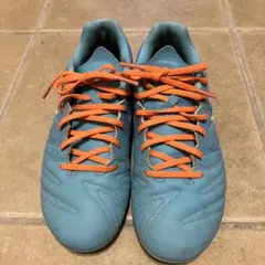 asics 青 スパイクシューズ 21.5cm