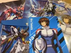 機動戦士ガンダムSEEDクリアファイル ステッカー 3点セット - メルカリ