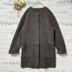 美品✨アーバンリサーチ ウールカシミヤノーカラーリバーコート バイカラー ロング ROSSOが誇る名品 “ウールカシミヤリバーコート”デザイナーが語る