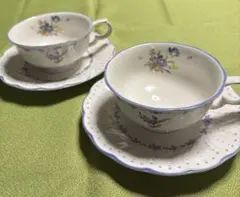 NIKKO 花柄 ティーカップとソーサー セット