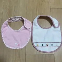 familiar＆mikihouse スタイ 2枚セット