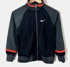 NIKE ナイキ トラックジャケット フルジップ スポーツ M 黒×グレーのサムネイル