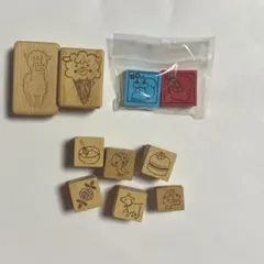 ゴムはんこ　10個セット