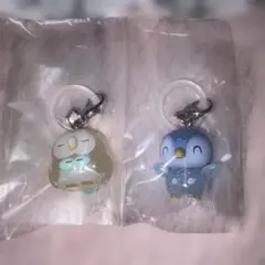 ポケピース めじるしアクセサリー ポッチャマ モクロー ポケモン ガチャ