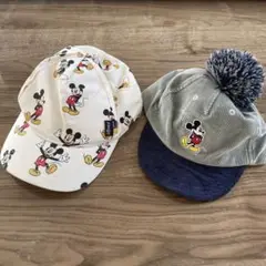 キッズキャップ　帽子　H&M ディズニー　Disney ミッキー