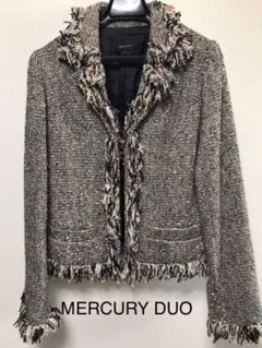 マーキュリーデュオ  ツイード ジャケット フリーサイズ