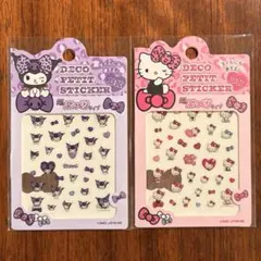 【格安】ハローキティ キティ クロミ ぷっくりシール デコプチステッカー ギャル