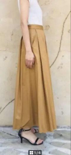 ananaブラウン ロングスカートのサムネイル