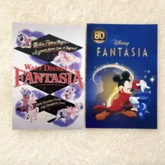 東京ばな奈 Walt Disney's Fantasia ポストカード 2枚