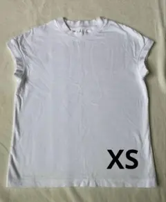 無地 クルーネック XS 半袖 Tシャツ ホワイトのサムネイル
