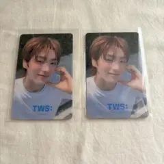 tws ヨンジェ summer beat weverse 特典 ミラー トレカ