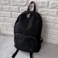 新品タグ付 PORTER × ILS ポーター エルファイン デイパック 黒 赤
