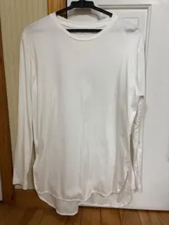 OPAQUE.CLIP ホワイト 長袖Tシャツ