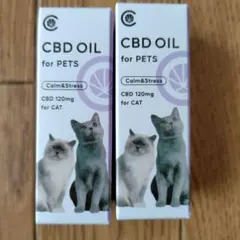 고양이용 CBD 오일/10ml, 2개 세트