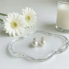 イヤリング　一粒　パール　ジルコニア 結婚式 卒業 入学 フォーマル