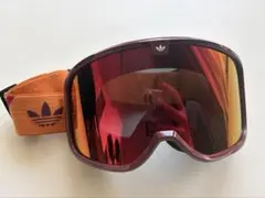 adidas スノーゴーグル トレフォイルロゴ オレンジのサムネイル