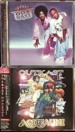 OUTKAST　アルバム2枚 セット まとめて　ベスト　BEST　アウトキャスト