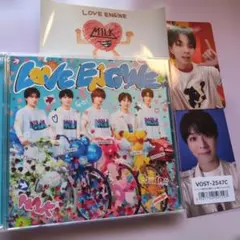 M!LK LOVE ENGINE 初回限定盤 塩﨑太智トレカステッカーセット