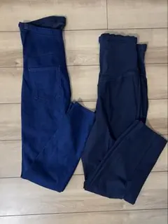 【美品】UNIQLO マタニティパンツM 2枚セット