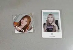 NiziU　マユカ　缶バッチ　フォトカード