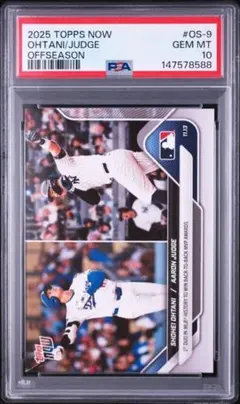 PSA10 2023 TOPPS 大谷翔平 OFFSEASON OS23入団会見 - メルカリ