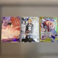 ワンピースカード　ルフィ　サボ　パラレSEC