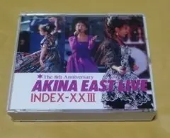 中森明菜 / EAST LIVE