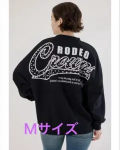 ロデオクラウンズ 【UNISEX】モノグラムロゴスウェット（M）