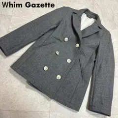 Ｗhim Gazette ウィムガゼット　ウール　ピーコート　フリーサイズ