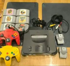 ［動作確認済み］NINTENDO 64 振動パック+ソフト6本セット