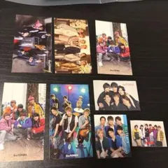 SixTONES 厚紙　カード　シールセット