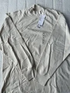 アイボリー 長袖Tシャツ XL