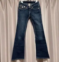 JJ様専用 true religion 激レア 白 ステッチ デニム 24