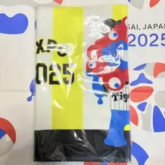 阪神タイガース　ミャクミャクコラボ　フェイスタオル　大阪関西万博