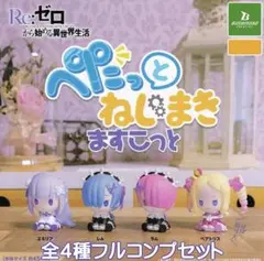 リゼロ ぺたっとねじまき ますこっと コンプセット