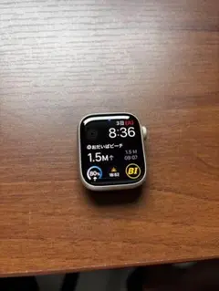 Apple Watch series 8 41mm 本体 (スターライト）