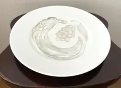 美品◇Limoges Raynaudリモージュ　レイノー 丸皿 脇田和 果実と鳥のサムネイル