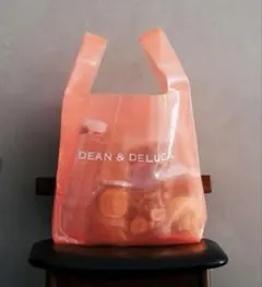 数量限定　DEAN & DELUCA メッシュショッピングバッグ コーラル