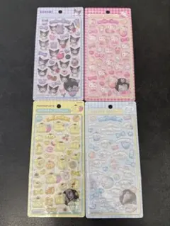 [正規品]ボンボンドロップシール　サンリオ第2弾セット 4種