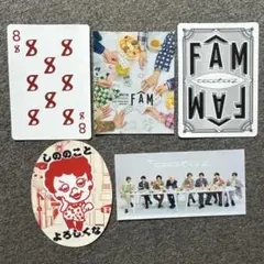 timelesz LIVE TOUR FAM〜 ステッカー　大阪限定　篠塚大輝