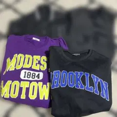 shein wego メンズ 福袋 Lサイズ トレーナー スタジャンロンT