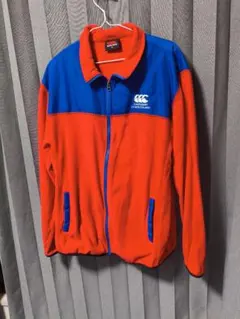 canterbury フリースジャンパー XL レッド/ブルー
