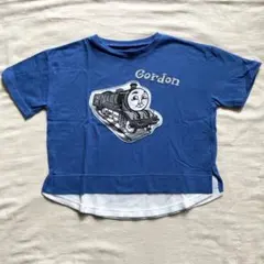 【美品】チャオパニックティピー　きかんしゃトーマス　ゴードン Tシャツ 青110のサムネイル