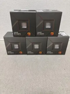 AMD Ryzen 9 CPU 5個セット　箱のみ