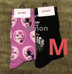 Ｍサイズ【新品】グラニフ ジョジョの奇妙な冒険　2足セット　荒木飛呂彦